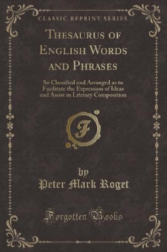 Thesaurus of English Words and Phrases
