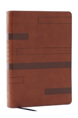 Color Code Study Bible, Revealing God's Truth Color by Color (NKJV, Brown Leathersoft, Red Letter, Thumb Indexed
