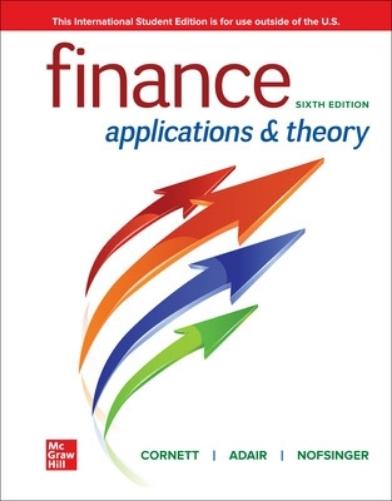 Finance: Applications and Theory ISE