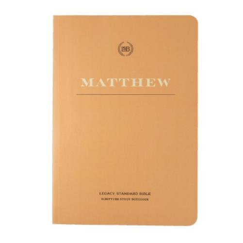 Lsb Scripture Study Notebook: Matthew