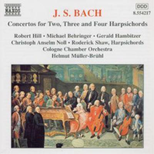 J.S. Bach: Concertos for 2, 3 & 4 Harpsichords