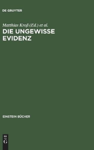 Kultur Der Evidenz
