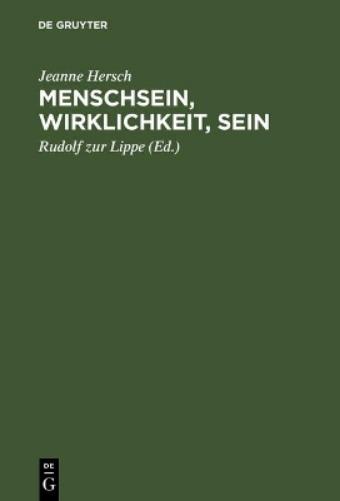 Mensch Sein Wirklichkeit Sein Karl Jaspers Vorlesungen Zu Fragen Der Zeit