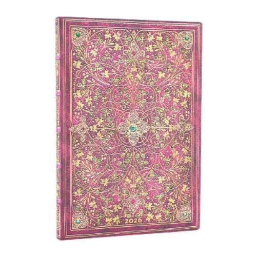 2026 Diamond Jubilee (Sangorski & Sutcliffe) Midi 12-month Vertical Softcover Flexi Dayplanner 2026 (Elastic Band Closure)