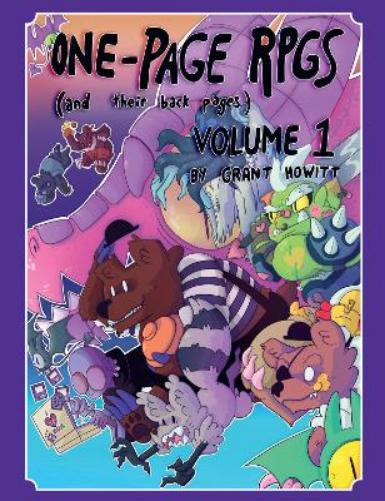 One Year of One-Page RPGs: VOLUME ONE