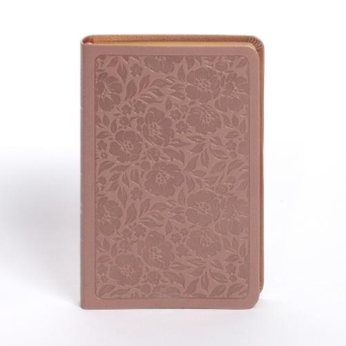NASB Personal Size Bible, Rose Gold Leathertouch