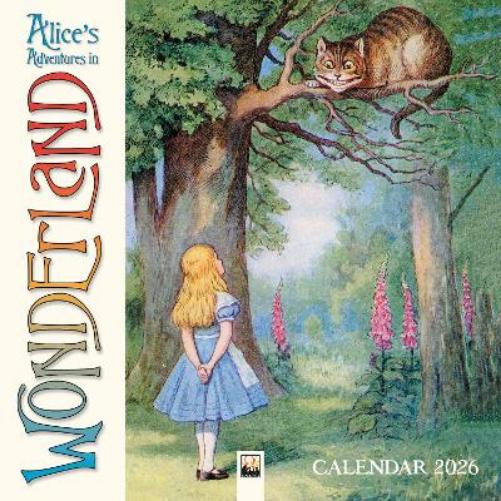 Alice's Adventures in Wonderland Wall Calendar 2026 (Art Calendar