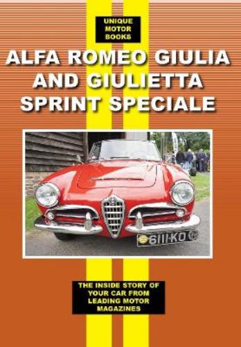 Alfa Romeo Giulia & Giulia & Giulietta Sprint Speciale