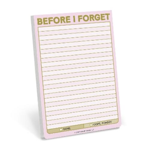 Knock Knock Before I Forget Great Big Stickies