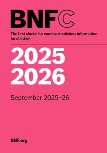 BNF for Children (BNFC) 2025-2026