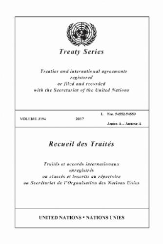 Treaty Series 3194 (English/French Edition)
