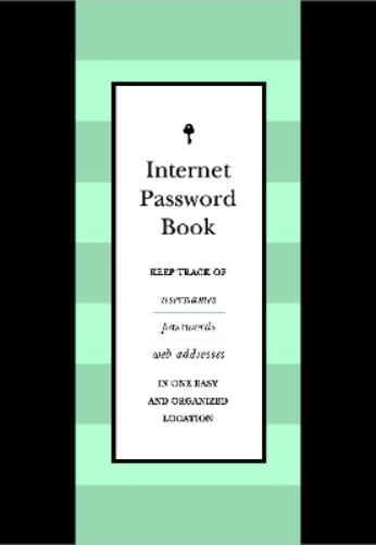 Internet Password Book