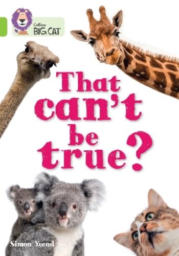 That can’t be true?