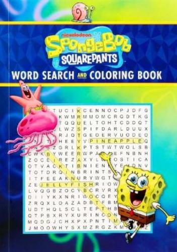Spongebob Squarepants Word Search and Coloring Book