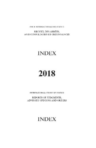 Reports of judgments, advisory opinions and orders