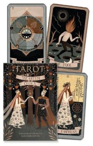 Green Codex Tarot Kit Book & Cards Deck