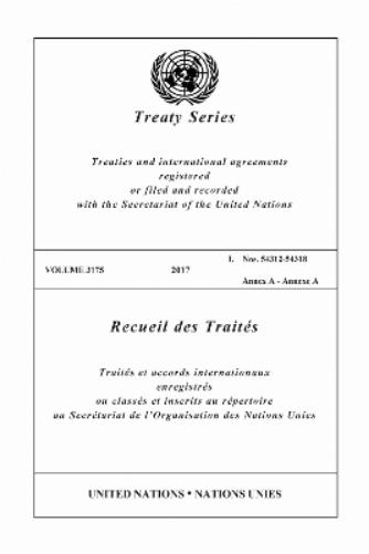Treaty Series 3175 (English/French Edition)