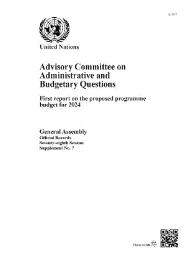 Advisory Committee on Administrative and Budgetary Questions