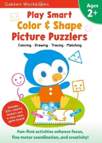 Play Smart Color & Shape Picture Puzzlers Age 2+