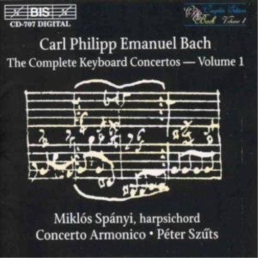 Keyboard Concertos Vol. 1 (Szuts, Concerto Armonico, Spanyi)