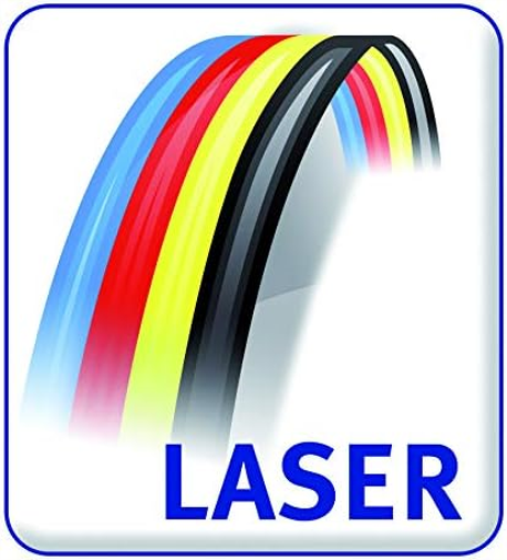 Avery Self Adhesive Clear Mini Organising Return Address Labels, Laser Printers (38.1 x 21.2 mm, 65 Labels Per A4 Sheet, 25 Sheets), 1625 labels, (L7551