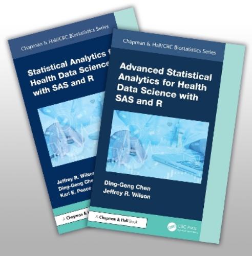 Statistical Analytics for Health Data Science with SAS and R, Two-Volume Set