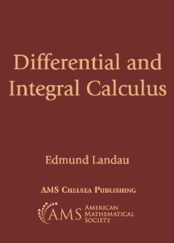 Differential and Integral Calculus