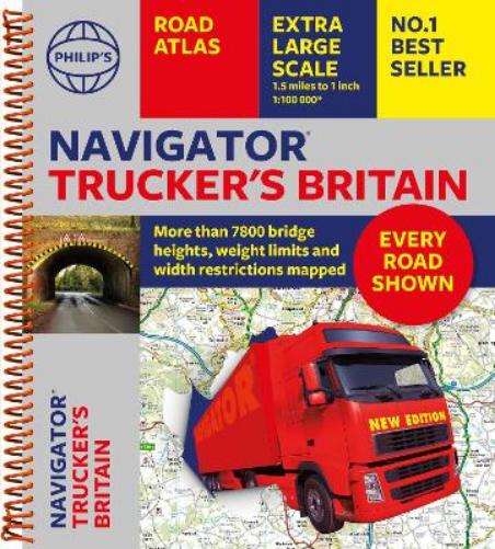 Philip's Navigator Trucker's Britain: Spiral Edition