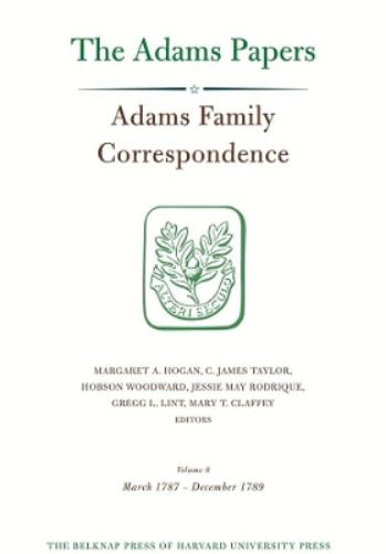 Adams Family Correspondence, Volume 8