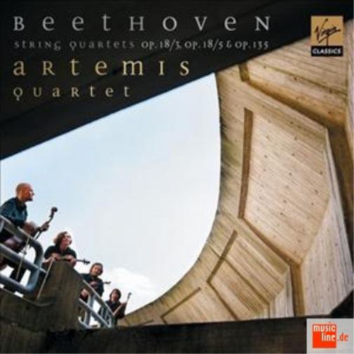 Beethoven: String Quartets, Op. 18/5, 18/3, 135