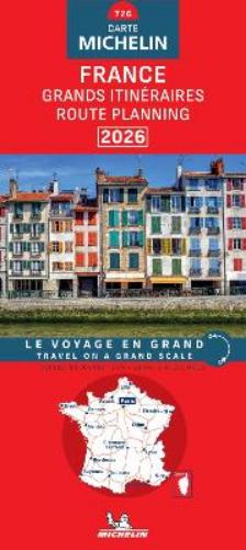 France Route Planning 2026 - Michelin National Map 726