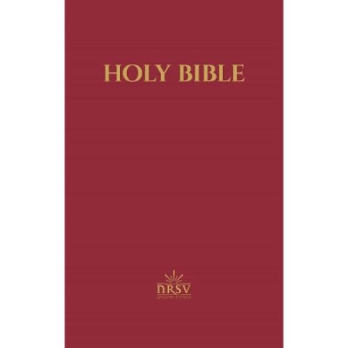 NRSV Updated Edition Pew Bible with Apocrypha (Hardcover, Burgundy)