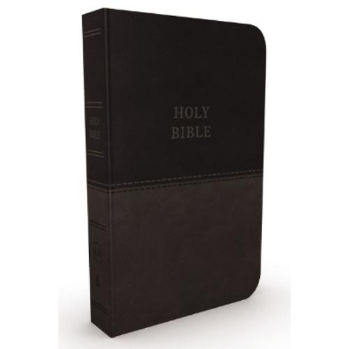 KJV Holy Bible: Value Large Print Thinline, Gray Leathersoft, Red Letter, Comfort Print: King James Version