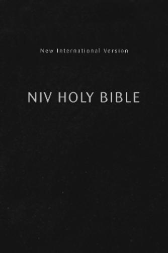 NIV, Holy Bible, Compact, Paperback, Black, Comfort Print