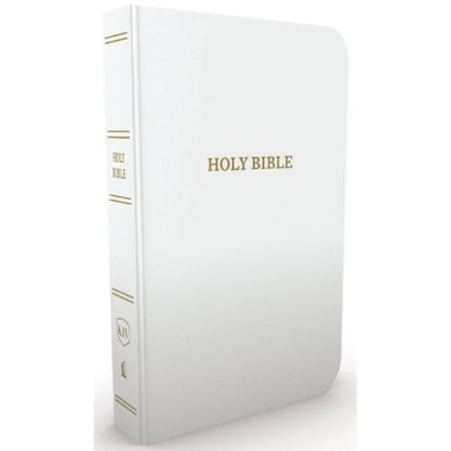 KJV Holy Bible: Gift and Award, White Leather-Look, Red Letter, Comfort Print: King James Version