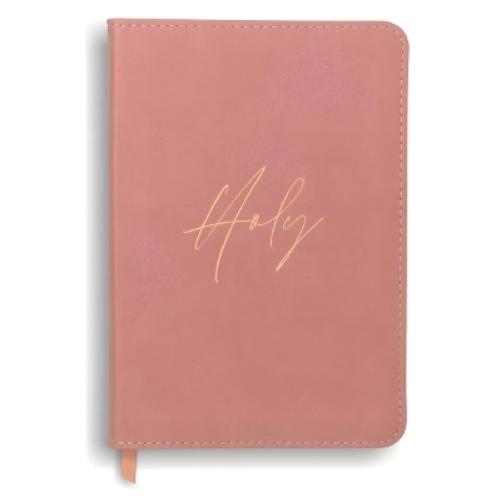 NLT Compact Bible, Filament-Enabled Edition (Leatherlike, Holy Dusty Pink, Red Letter)