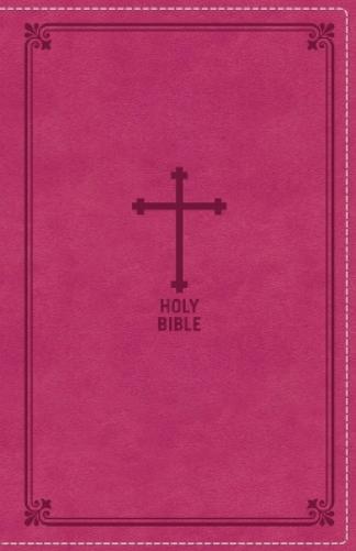 NKJV, Deluxe Gift Bible, Leathersoft, Pink, Red Letter, Comfort Print