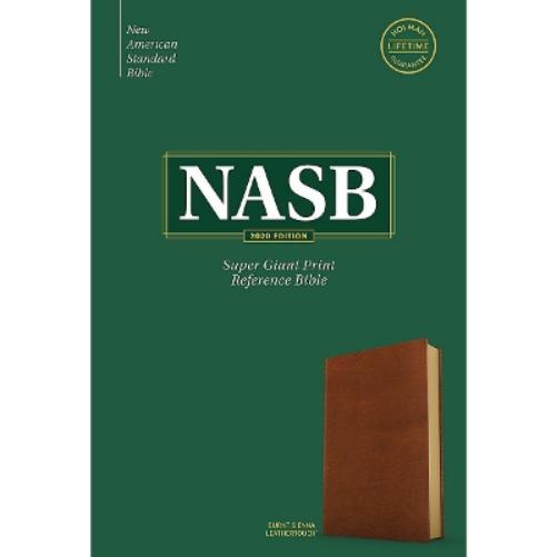 NASB Super Giant Print Reference Bible, Burnt Sienna