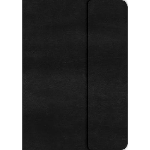 KJV Large Print Compact Reference Bible, Black LeatherTouch