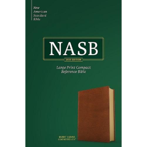 NASB Large Print Compact Reference Bible, Burnt Sienna