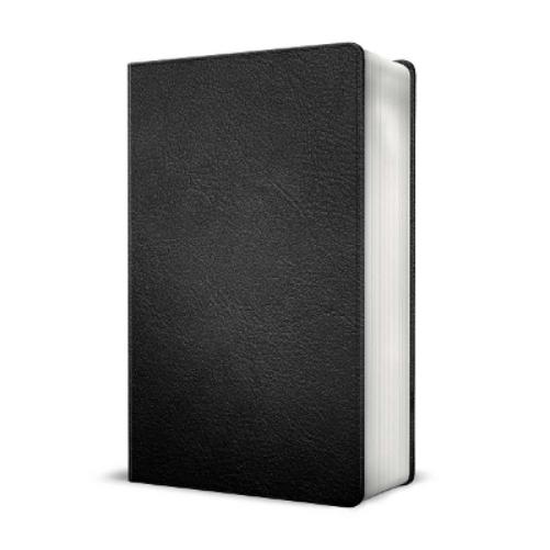 CSB Large Print Personal Size Reference Bible, Black Leather