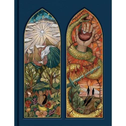 CSB Notetaking Bible, Stained Glass Edition, Sapphire