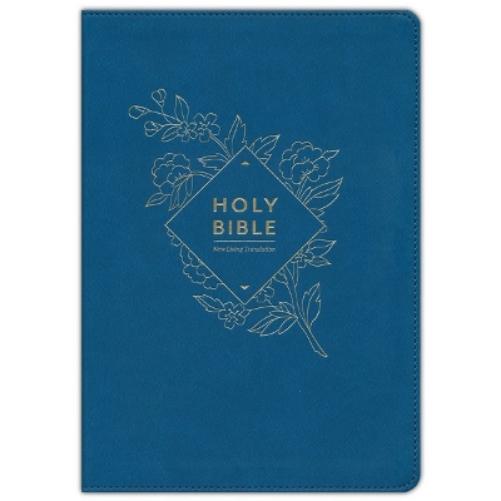 NLT Holy Bible, Giant Print, Teal, Red Letter