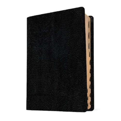 NKJV Life Application Study Bible, Third Edition, Large Print (Bonded Leather, Black, Indexed, Red Letter)