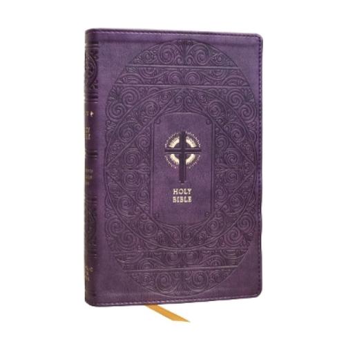 NRSVCE Sacraments of Initiation Catholic Bible, Purple Leathersoft, Comfort Print