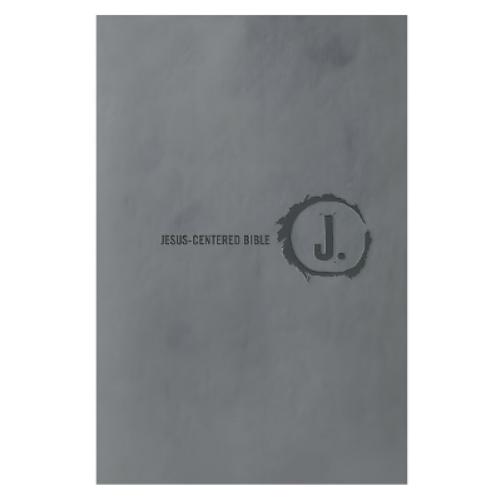 Jesus-Centered Bible Nlt, Charcoal