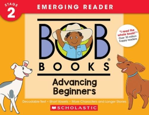 Bob Books - Advancing Beginners Hardcover Collection of 12 Stories Decodable Phonics Stories, Ages 4 and Up, Kindergarten (Stage 2: Emerging Reader)