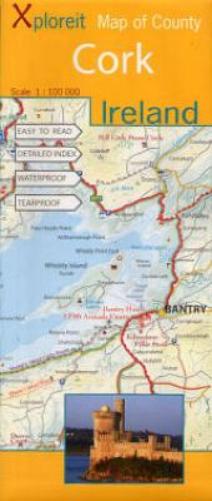 Xploreit Map of County Cork, Ireland