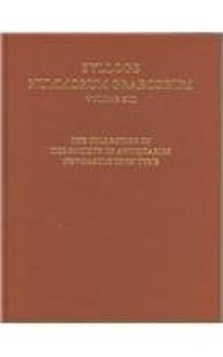 XIII. The Collection of the Society of Antiquaries Newcastle Upon Tyne