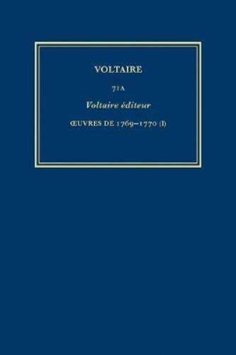 Œuvres complètes de Voltaire (Complete Works of Voltaire) 71A